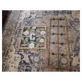 Metal and Wood Wall Decor