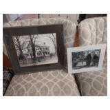 2 Old House Framed Photographs