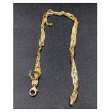 14K Gold 7" Bracelet (Needs Repair)