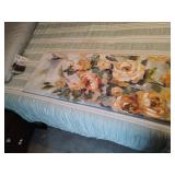 Floral Textured Print