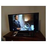 Vizio 31" TV, Samsung DVD Player