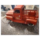 Large Metal Pumpkin Patch Truck