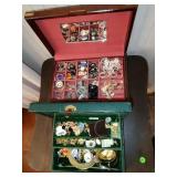 2 Jewelry Boxes of Costume Jewelry