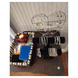 Basket and Holders of Costume Jewelry