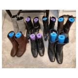 7 Pairs of Boots with Heels