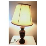 Wooden Lamp 29"