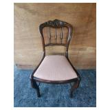 Antique Parlor Chair 18x34