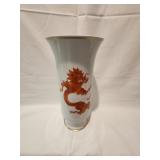 Meissen Ming Dragon Vase - Chipped