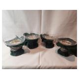 Sterling Silver Compote Dish Set of 4