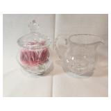 Floral and Garden Sugar and Creamer Set by Gorham