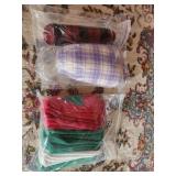 Christmas Dish Towels and Weighted Door Stop