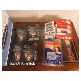 Cables, New Memory Cards/Flash Drives, Etc.