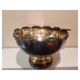 Silver Plated Punch Bowl