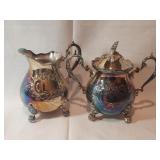 6" Stearling Silver Border Creamer Pot