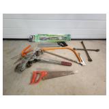 Hand Saws, Come Along, Etc.