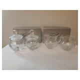 Gorham Floral Garden Cream & Sugar