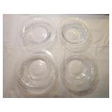 4 Vintage Fostoria Laurel Wreath Bowl