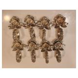 8 Rose Napkin Rings
