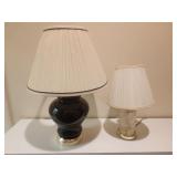 Set of 2 Lamps w/ Shades (working condition )