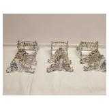 Silver Plated Buffet Caddys