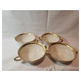 Lenox Lowell Double Handle Soup Bowl 5"