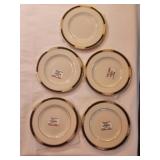 Lenox Hancock Presidential Bread & Butter Plates 5