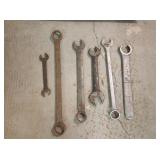 6 Wrenches Varuious Sizes