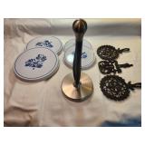 Trivets, Stove Eye Covers, Paper Towel Holder