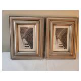 2 Pewter Picture Frames