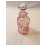 Baccarat / Val Saint Lambert Perfume Bottle Cranbe