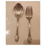 Silver Plate Spoon & Fork
