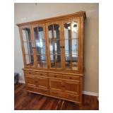 Lighted Thomasville China Cabinet - Read Details