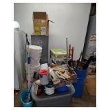 Contents of Back Wall of Garage - Read Details