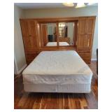 Thomasville Headboard w/ Queen Mattress-Read Detai