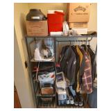 Storage Rack and Contents