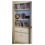 White Shelf w/Drawers #2