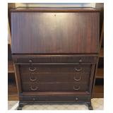 Vintage Ball & Claw Writing Desk