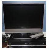 20" Insignia TV w/ Toshiba VHS/ DVD Player