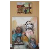 Black Americano Paintings