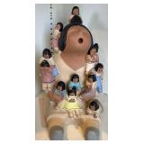 Pottery Storyteller Figurine