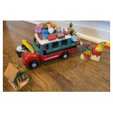 Wood & Clay Souvenir Figures