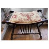 Vntg Vanity Bench Seat
