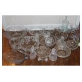 Large Glass & Crystal Collection