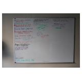 Large Wall White Board