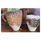 2pc Besmo Handmade African Drums