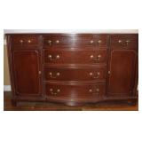 Vintage Sideboard Buffet Server Cabinet