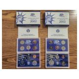 2002 United States Proof Coins - 2 Sets