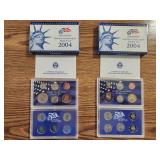 2004 United States Proof Coins - 2 Sets