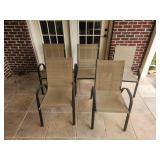5 Patio Chairs - Like New