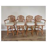 Set of 4 Barstools - 45" Tall